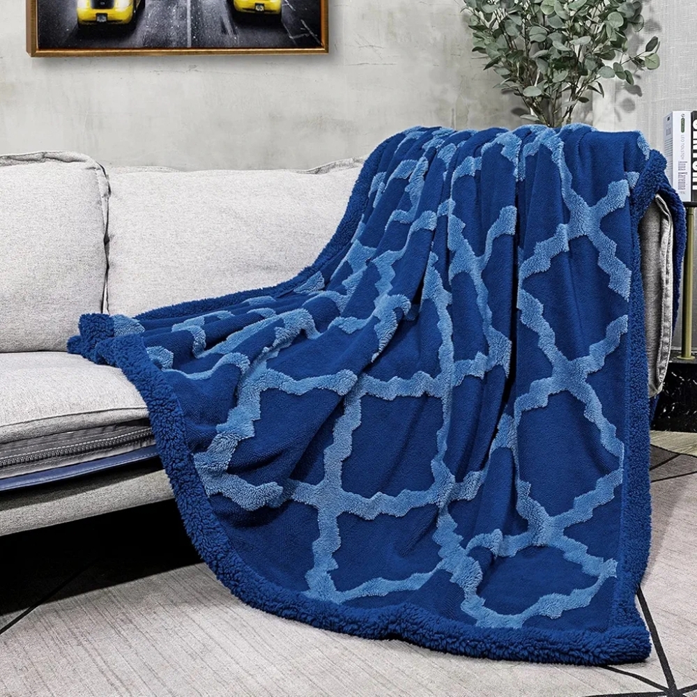 Plush Throw Blankets for Bed